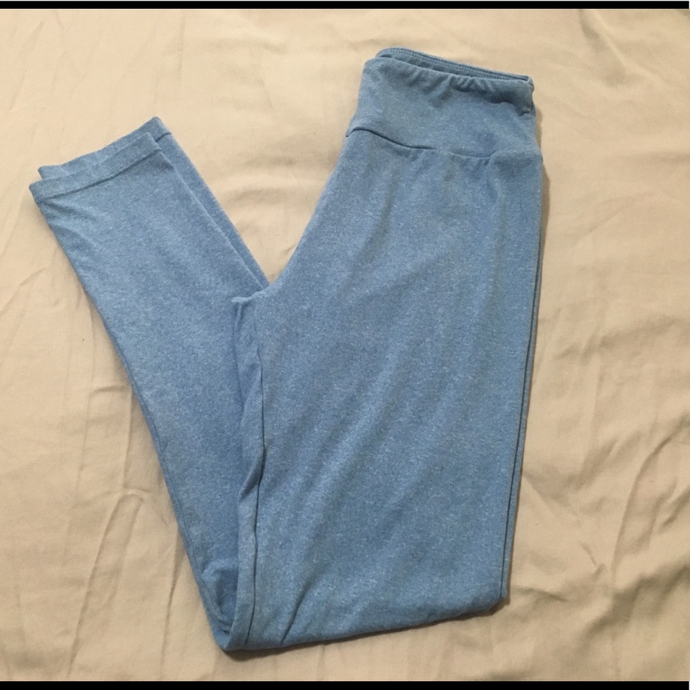 Lularoe leggings size OS baby blue color